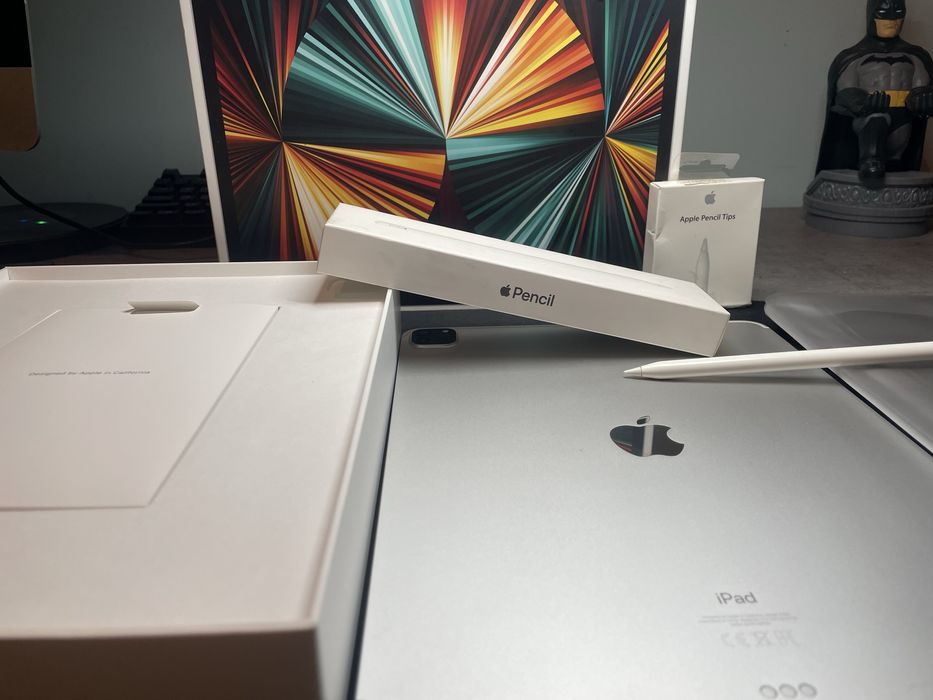 Apple iPad 12 Pro 12’9 M1 128GB Wi-Fi + Cellular, plus Apple Pen