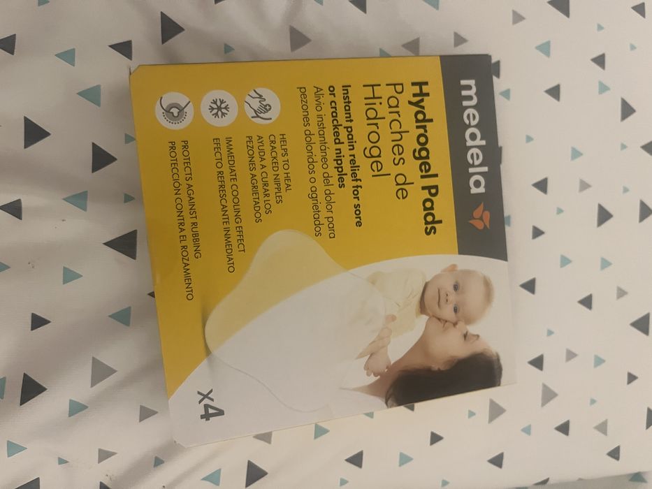 Almofadas Hidrogel para Mamilos 4un NOVO