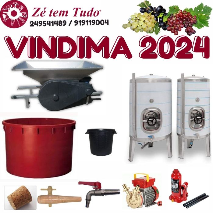 Cubas / Depósitos Inox para Vinho - NOVAS (Preço desde 170€)