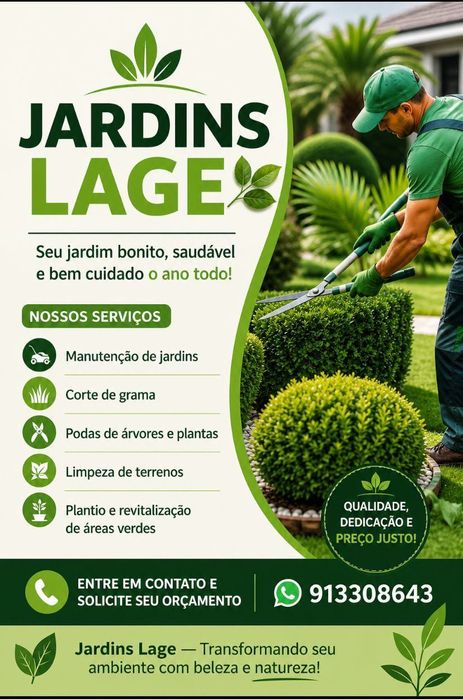 Limpezas de Jardins