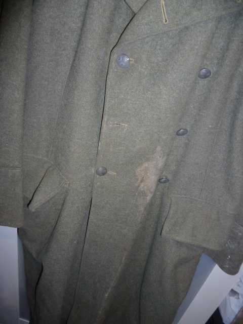 Płaszcz polowy wojskowy 1942 Szwecja