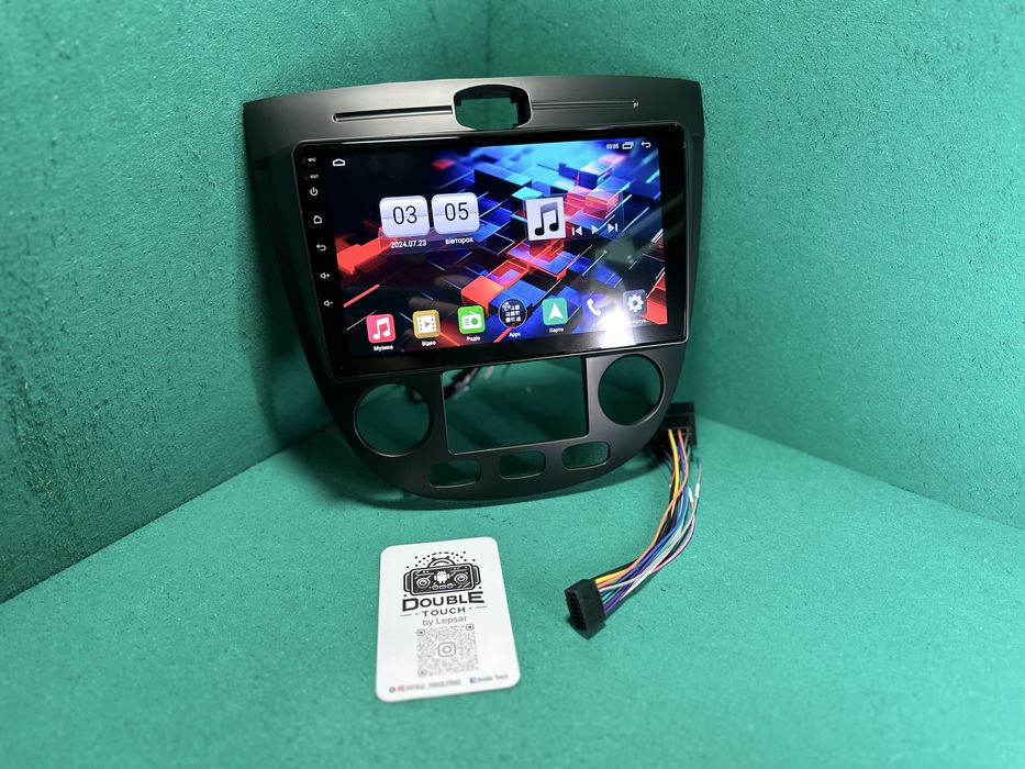 Андроид магнитола для Chevrolet Lacetti на всі панелі,CarPlay