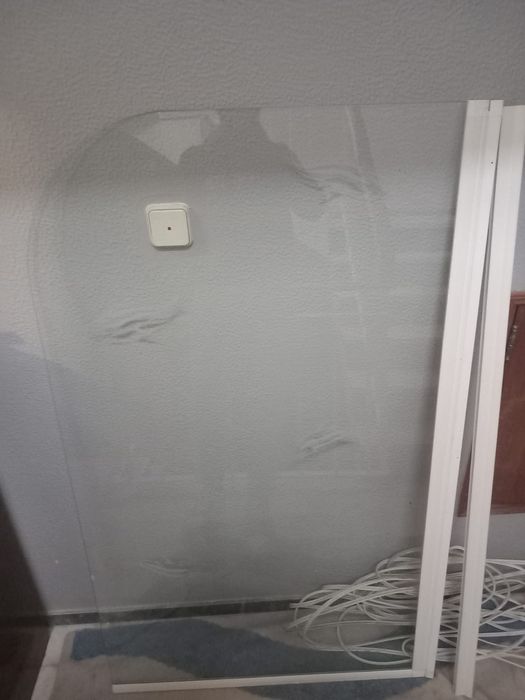 vidro de casa de banho