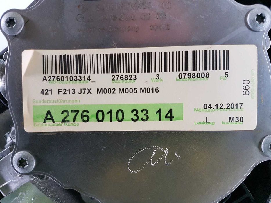 Motor 276823 Mercedes 3.0L 365CV