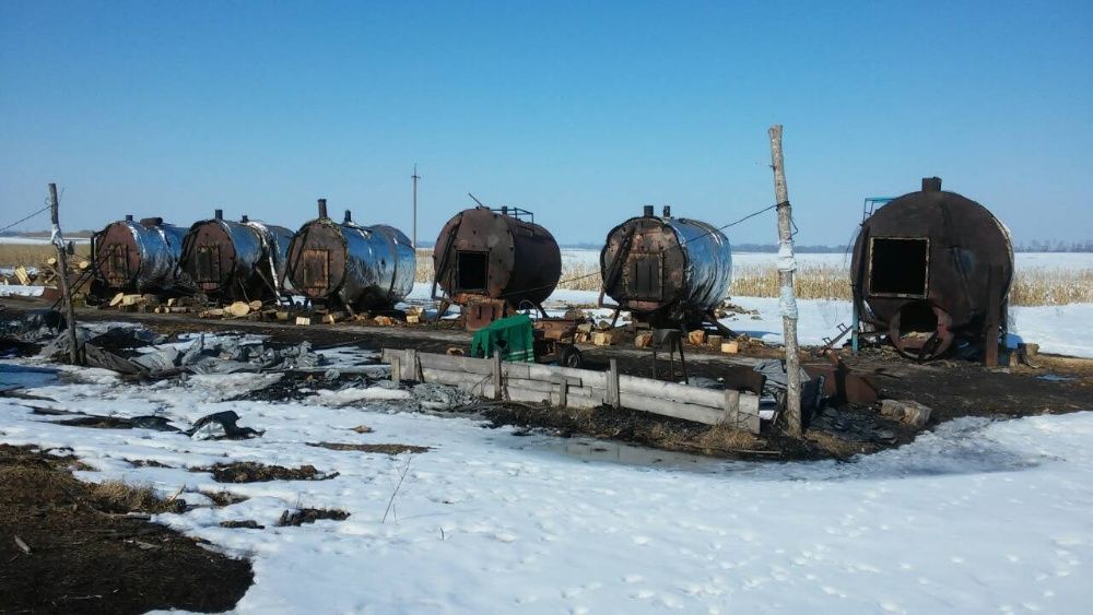 Продам землю під  Бізнес по виробництву деревного вугілля. Окупність 3 місяці