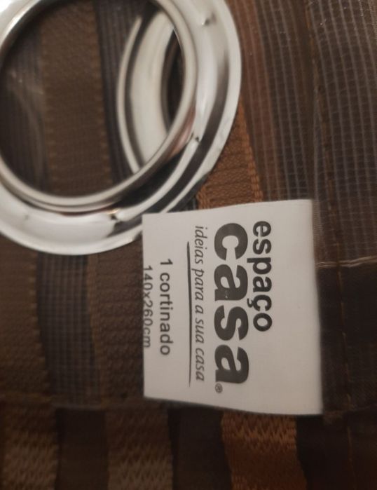 Cortinados de argolas (2pares)