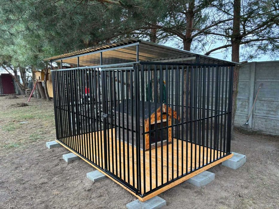 Kojec dla psa spawany-stalowy