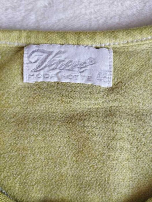 Conjunto de pijama verde e rosa mulher