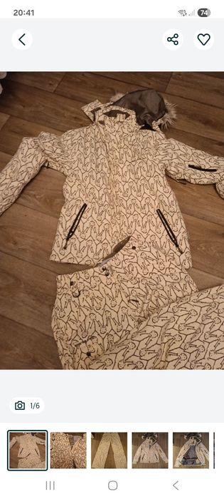 Kurtka i spodnie narciarskie