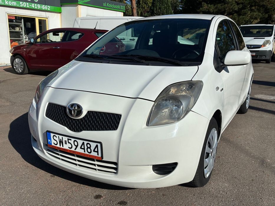 Toyota Yaris 1.4 D4D wspomaganie, klimatyzacja 2007 rok
