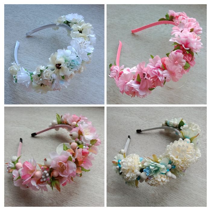 Обруч ободок веночек ягодный