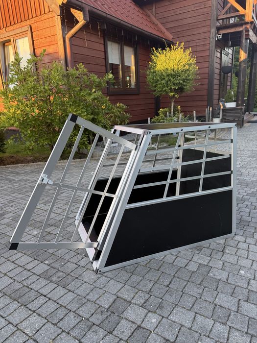 Transporter, kojec aluminiowy dla psa