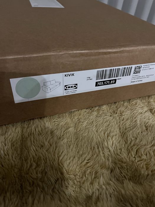 Ikea kivik capa se sofa de 2 lugares gunnared verde