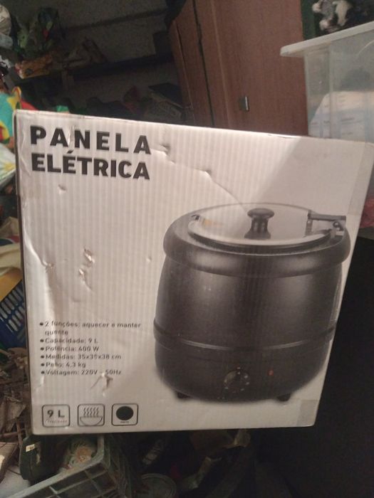 Panela eletrica nova de 9 lts
