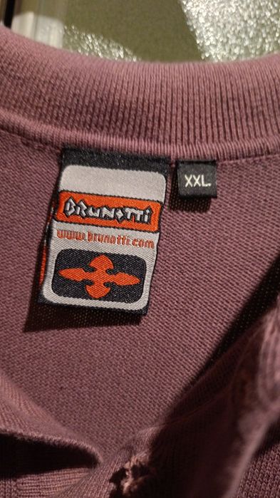 Brunotti  Włoska bawełniana koszulka polo, 100% Bawełna, Rozmiar M/L