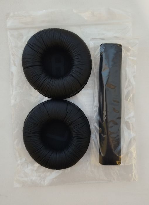 Амбушюри для JBL T450BT T500BT T510BT T520BT чорні 70мм