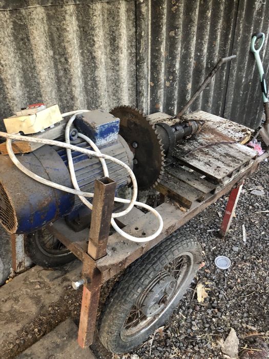 Дровокол типу морква 7.5 квт