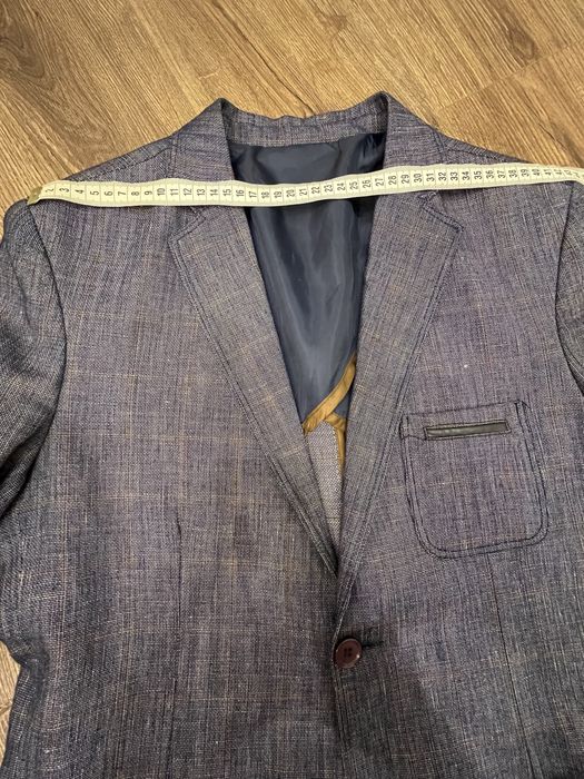 Льняний чоловічий піджак