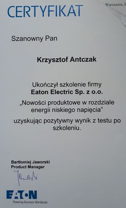 ELEKTRYK Usługi elektryczne, naprawy, pomiary, odbiory, protokoły.
