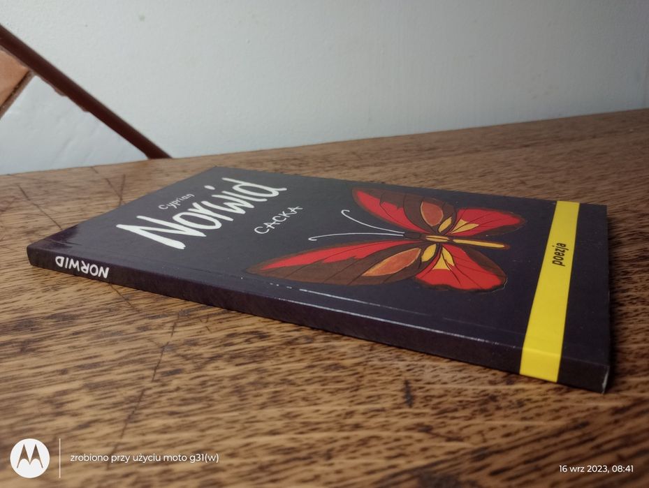 3897. Cacka. Cyprian Norwid. Wiersze.