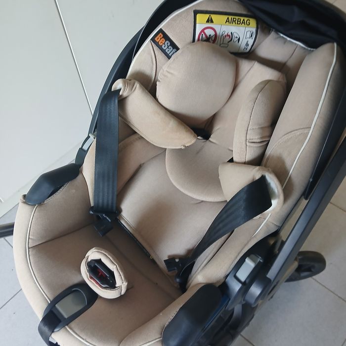 Marca Easywalker Mosey + baby coque da Besafe