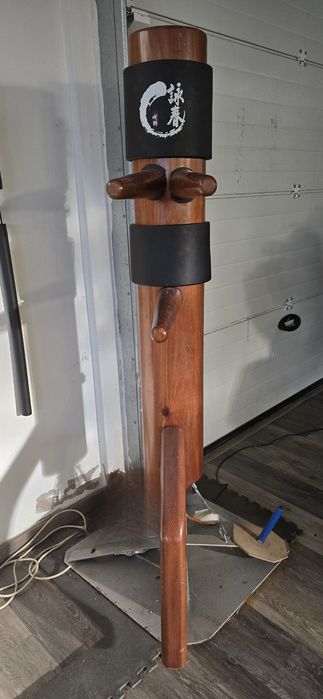 Boneco madeira kung fu / artes marciais