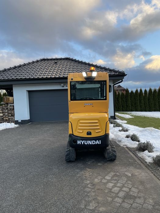 Minikoparka Hyundai Robex R 16-9 rok 2018 Bobcat Yanmar 1.8 tony