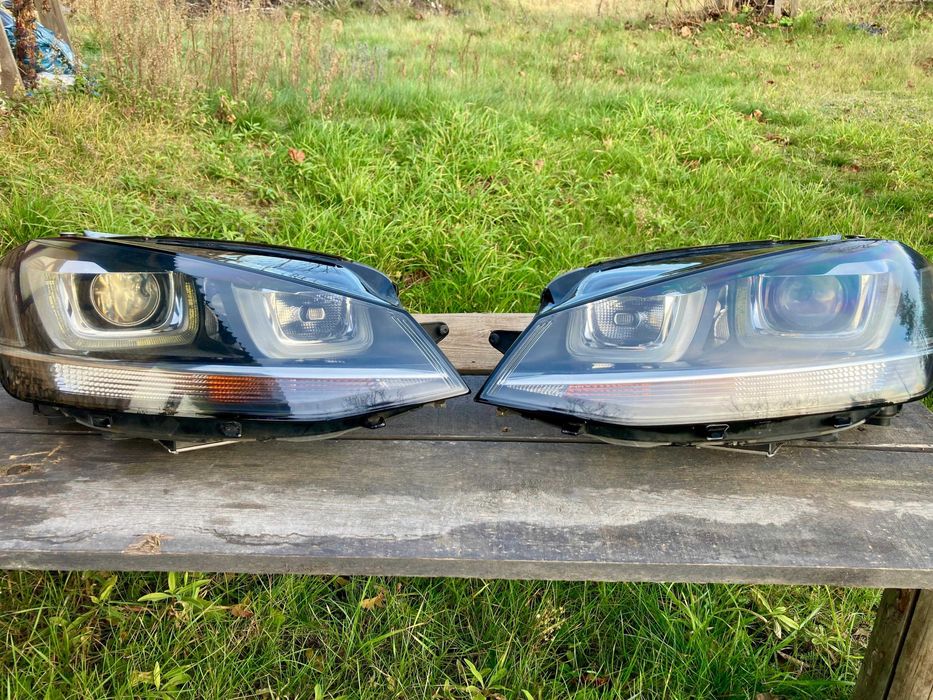 Lampa lewa prawa VW Golf 7 VII led bi-xenon skrętny golf bixenon
