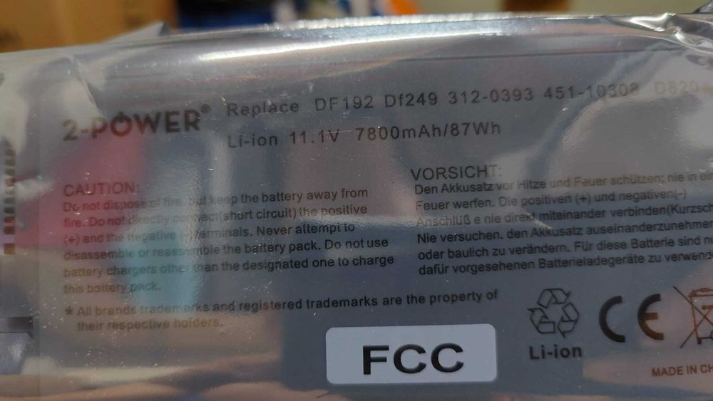 Baterias para Portáteis vários modelos Asus HP DELL