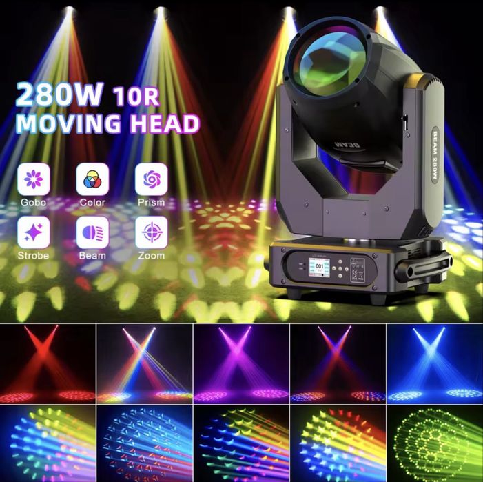 Nowe glowy BEAM 10r okazja rainbow moc jak robe pointe 280w wysylka