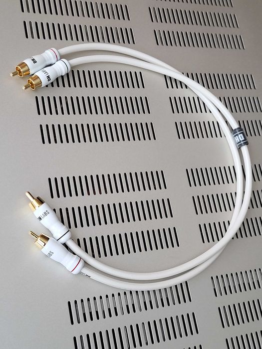 Міжблочний кабель DH Labs White Lightning 2x0,5м RCA