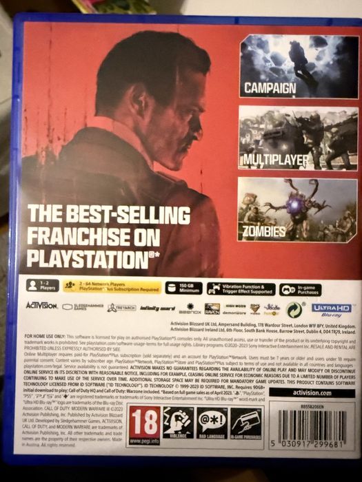 Call of duty modern warfare 3  ps5