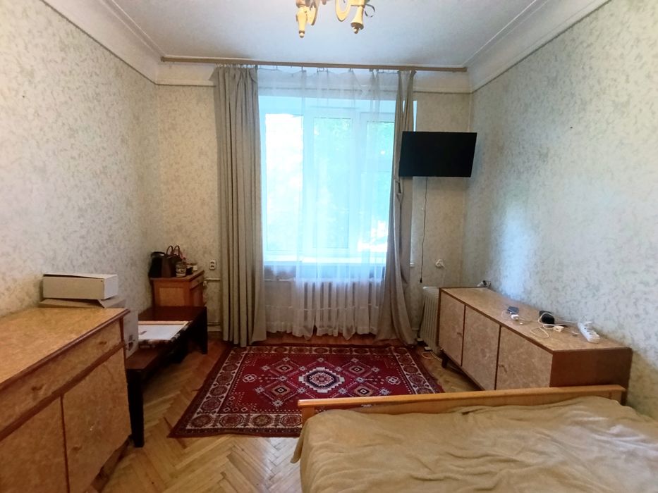 Продаж 2-кім, Повітрофлотський, сталінка, 53квм, документи готові,Без %