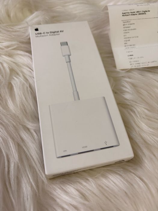 Адаптер Original Apple USB-C, Digital, AV чек є!