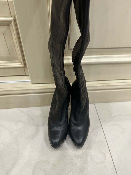 Ботфорти Gucci, розмір 39. Ботинки  Le Silla, розмір 39