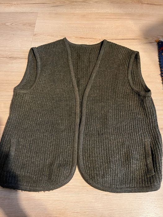 Kamizelka moher vintage