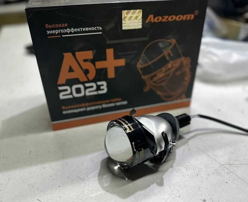 DriveX Galaxy Aozoom A5 bi led Светодиодные би линзы Аозум Hella 3r
