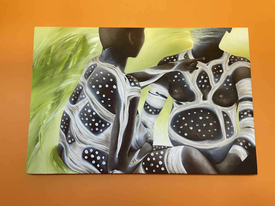 quadro original pintado à mão