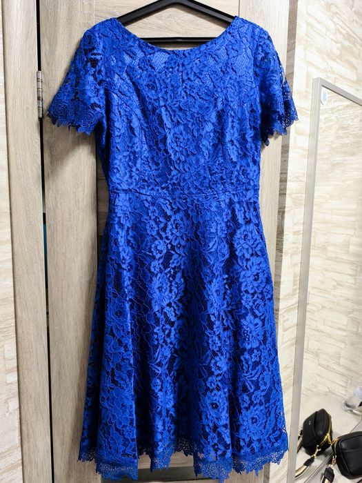 Плаття синього кольору. Розмір 46-48