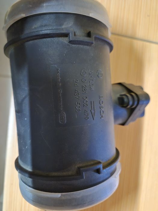 Przepływomierz  Bosch -Opel vectra C 2.2dti +Części -Wentylator Nawiew