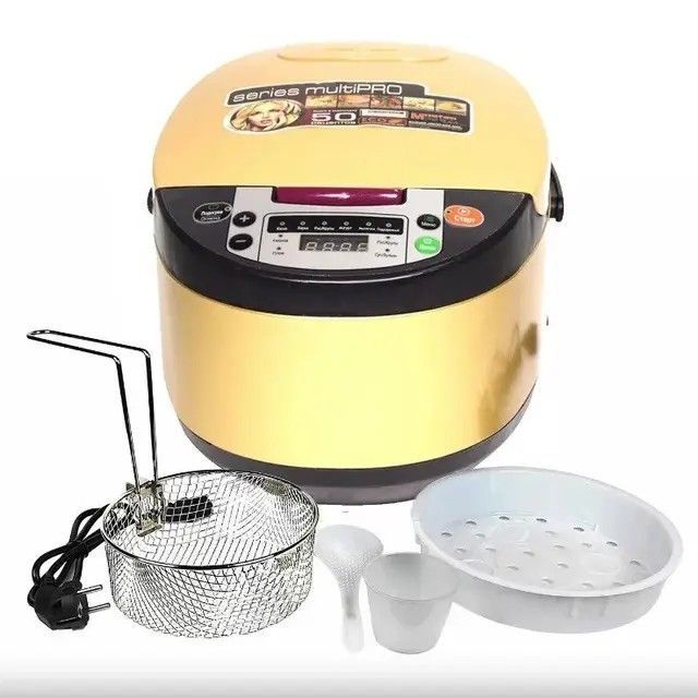 Фритюрниця,мультиварка,пароварка ZP-2001,5 л 1800 Вт