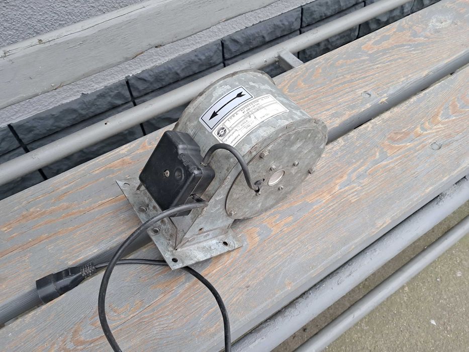 Dmuchawa, wentylator do pieca kotła. Wysyłka