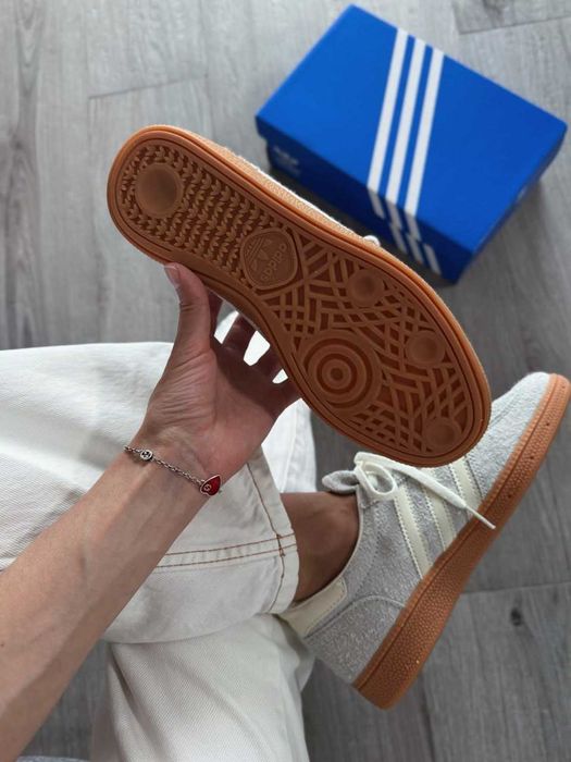 Кросівки Adidas Spezial Handball Silver Pebble premium