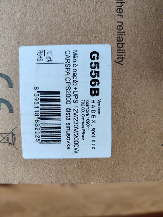 Інвертор 2 000 Вт GPS series новий з автоматичною зарядкою,дистанційка