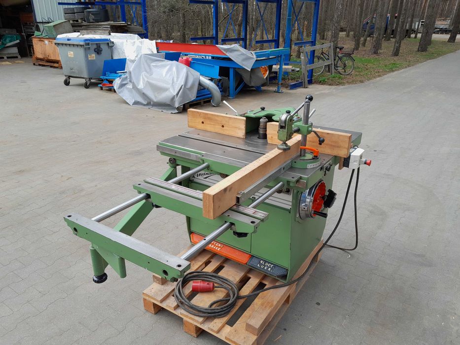 Frezarka - czopiarka SCM T120C, stolik, 7200obr, kątomierz