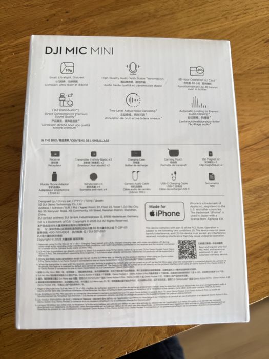 DJI Mic Mini (2 TX + 1 RX + Etui ładujące)