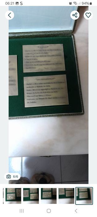 Placas de bronze com pinturas de Jose Malhoa
