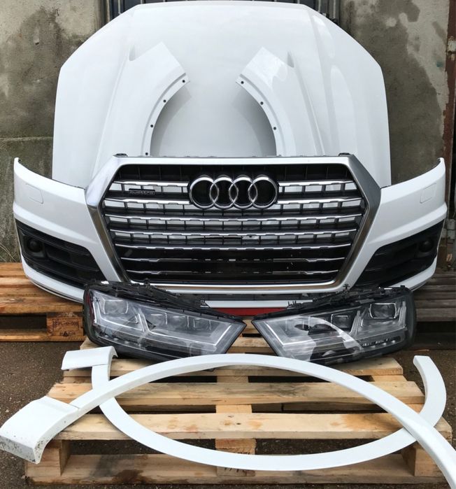 Audi q7 przód kompletny Lc9a LS9R tdi tfsi s-line
