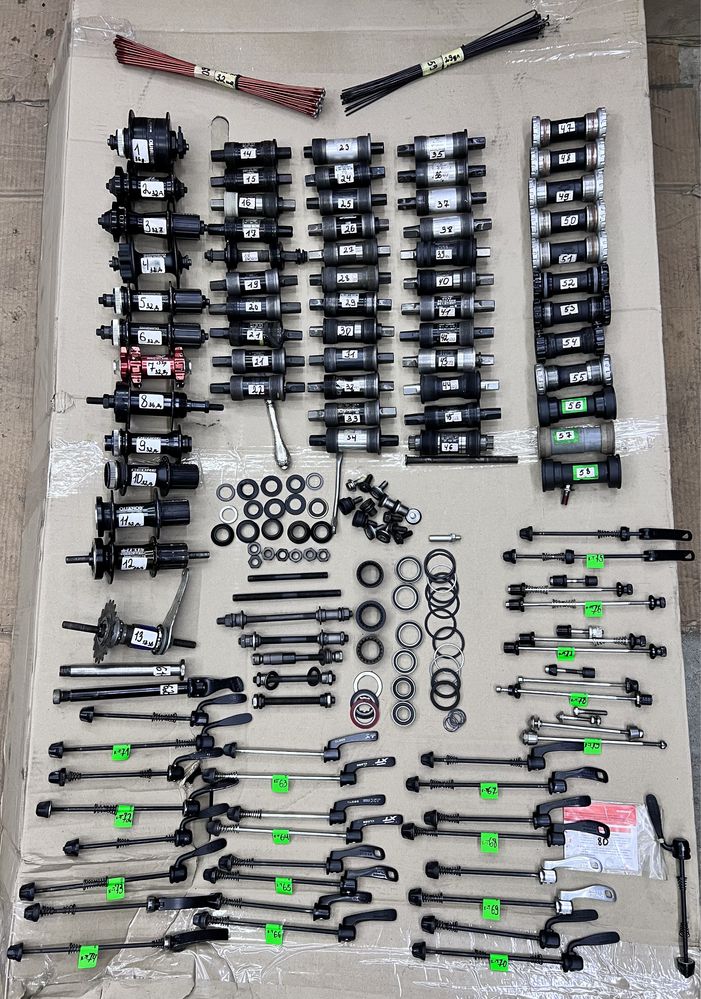 Вело Шатуны Каретки Эксцентрик Ося Втулки shimano Deore Xt: 414 грн ...