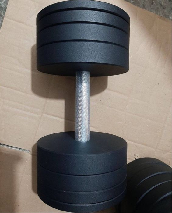 Гантели Металлические разборные с покрытием от 8 до 100 кг: 1 590 грн ...